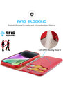 Knížkové pouzdro na iPhone 14 PLUS - DuxDucis, Hivo Red