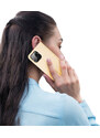 Knížkové pouzdro pro iPhone 14 Pro MAX - DuxDucis, SkinPro Gold