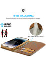 Knížkové pouzdro na iPhone 14 Pro MAX - DuxDucis, Hivo Brown
