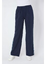 Pohodlné pružné kalhoty z tencelu zkrácená délka, Création L Premium