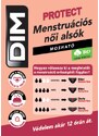 DIM MENSTRUAL NIGHT BOXER - Night and day menstrual panties - black