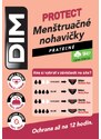 DIM MENSTRUAL NIGHT BOXER - Night and day menstrual panties - black