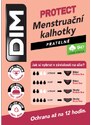 DIM MENSTRUAL NIGHT SLIP - Night and day menstrual panties - black