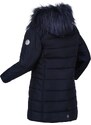 Dívčí prošívaný kabát Regatta PEPPA tmavě modrá