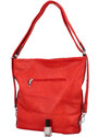 ROMINA & CO. BAGS Dámská kabelka batoh červená - Romina Jaylyn červená