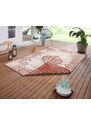 NORTHRUGS - Hanse Home koberce Kusový koberec Twin Supreme 105422 Cebu Cayenne – na ven i na doma - 120x170 cm