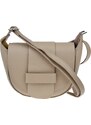 NovaKabelka.cz Kožená kabelka crossbody Roberta Taupe hnědá