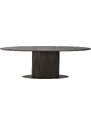 Hnědý dubový jídelní stůl Richmond Luxor 235 x 110 cm