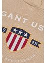 ŠATY GANT D1. BANNER SHIELD HOODIE DRESS hnědá XS