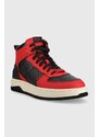 Sneakers boty HUGO Kilian červená barva, 50485759