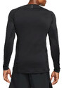 Triko s dlouhým rukávem Nike Pro Warm Sweatshirt Schwarz F010 dq5448-010