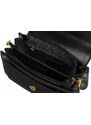 BASIC Lulu Castagnette Černá vzorovaná kabelka SABRINA NOIR