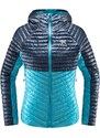 Bunda HAGLOFS Women L.I.M Mimic Hood Barva: Frost Blue, Velikost: S