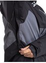 Pánská bunda Meatfly SNB & SKI Hoax Premium černá/šedá
