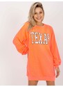 BASIC ORANŽOVÁ TUNIKA TEXAS -FLUO ORANGE