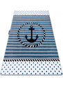Dywany Łuszczów Dětský kusový koberec Petit Marine anchor sea blue - 160x220 cm
