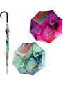 Doppler Long AC Carbonsteel MARBLE - dámský holový deštník zelená
