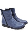 Kotníková obuv se dvěma funkčními zipy Iberius 08604738 modrá