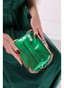 Paris Style Tmavě zelená společenská clutch kabelka Helga