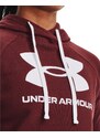 Under Armour Rival Fleece Logo Hoodie Red
