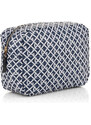 KOSMETICKÁ TAŠKA GANT D1. MONOGRAM PRINT WASH BAG modrá None