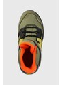 Dětské boty adidas Performance zelená barva