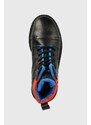 Trapery Tommy Jeans Padded Lace Up Heritage Boot pánské, černá barva