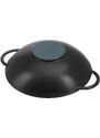 Staub pánev wok se skleněnou poklicí 37 cm/5,7 l černá, 1313923