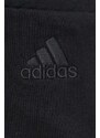 Bavlněné šortky adidas pánské, černá barva, IC9401