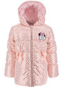 Dívčí zimní bunda DISNEY MINNIE světle růžová