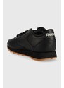 Kožené sneakers boty Reebok Classic CLASSIC LEATHER černá barva, GY0961.100008498