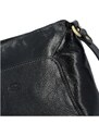 Luxusní dámská kožená kabelka Katana elegant, černá