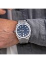 Stříbrné pánské hodinky Paul Rich s ocelovým páskem Star Dust Frosted - Silver Automatic 45MM