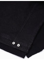 Ombre Clothing Pánská riflová bunda - černá OM-JADJ-0124