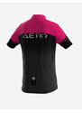 Bicycle Line - Italské cyklistické oblečení Dětský cyklistický dres AERO S2 růžový