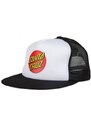 Santa Cruz Classic Dot Mesh Cap bílá / černá UNI