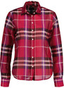 KOŠILE GANT D1. REG COT SILK CHECK SHIRT červená 36