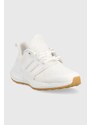 Dětské sneakers boty adidas RapidaSport K bílá barva