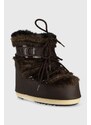 Sněhule Moon Boot Icon Low Faux Fur hnědá barva