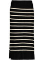 SUKNĚ GANT D2. BRETON RIB KNIT SKIRT černá XS/S