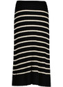 SUKNĚ GANT D2. BRETON RIB KNIT SKIRT černá XS/S