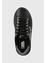 Kožené sneakers boty Karl Lagerfeld KAPRI černá barva, KL62510A