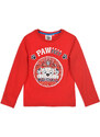 Chlapecké tričko s překlápěcími flitry PAW PATROL PAWFECT červené