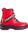 W. POTOCKI Girls' boots Potocki fashion red