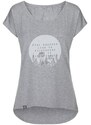 Dámské tričko ROISIN-W Světle šedá - Kilpi