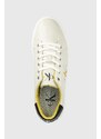 Kožené sneakers boty Calvin Klein Jeans Classic CUPSOLE LACE UP LOW šedá barva, YM0YM00491