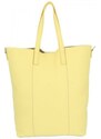 Dámská kabelka shopper bag Vittoria Gotti limetková V693248