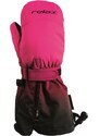 Relax Puzzyto RR17K dětské lyžařské rukavice černo růžové