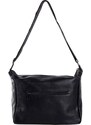 BASIC ČERNÁ CROSSBODY KABELKA S KAPSAMI PŘES RAMENO -BLACK