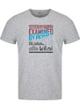 Pánské bavlněné tričko Kilpi TYPON-M světle šedá